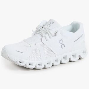 On Cloudflow Women's Running Sneakers in White 7.5